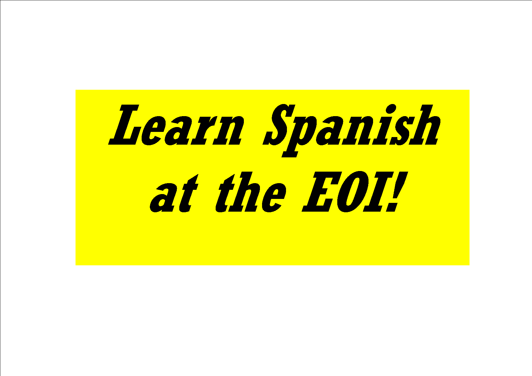 Aprende español en inglés