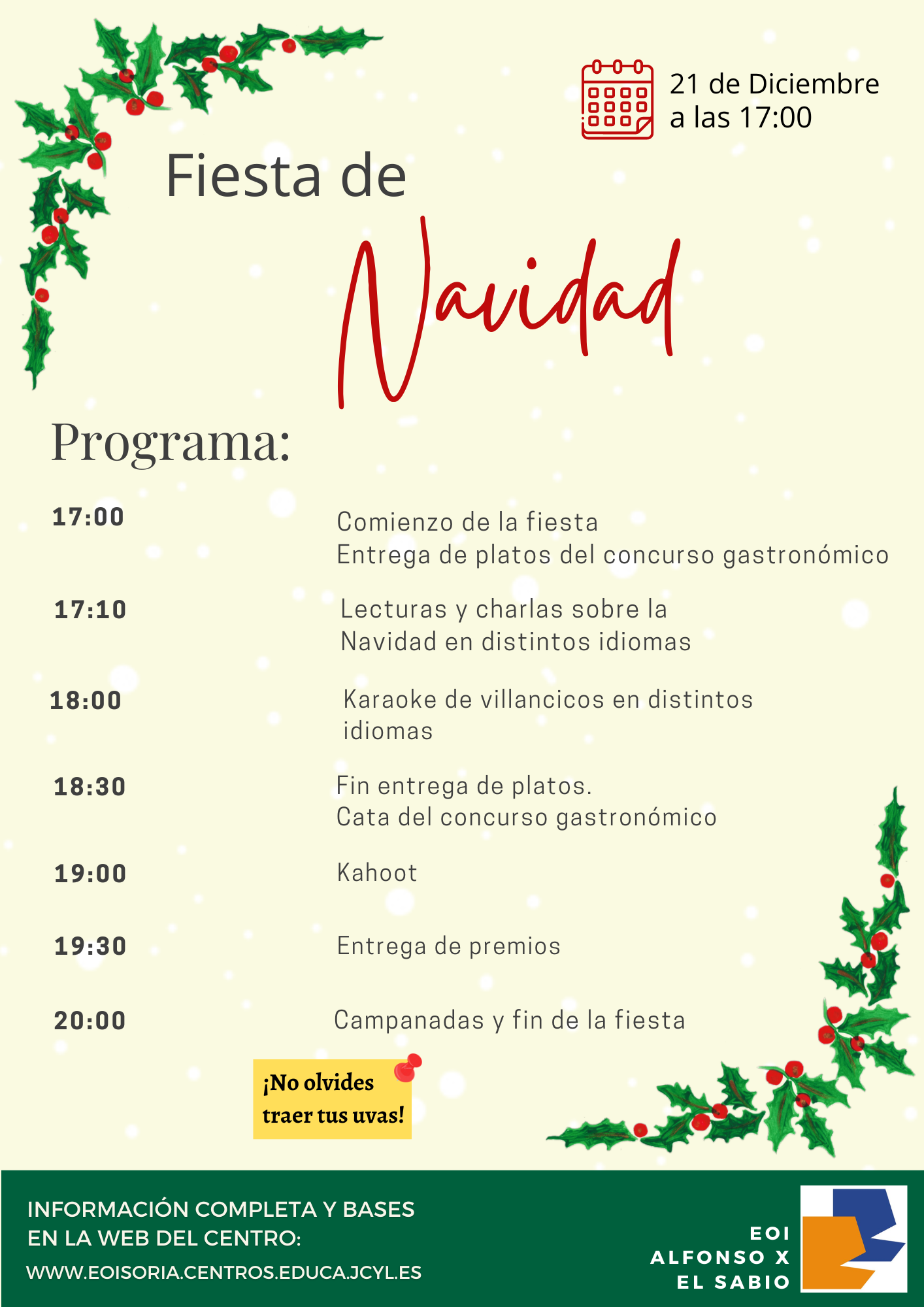 Programa Fiesta Navidad