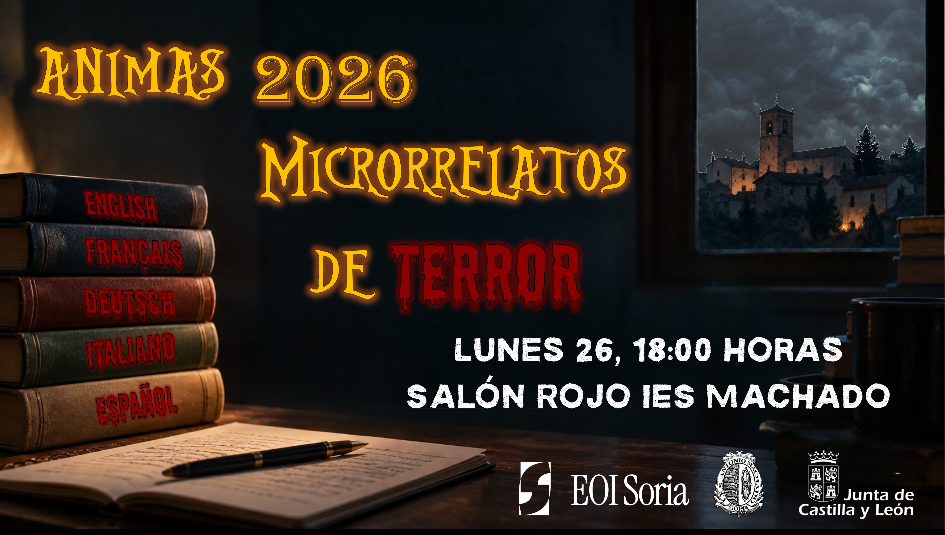 Lectura textos de terror (Ánimas 2026)